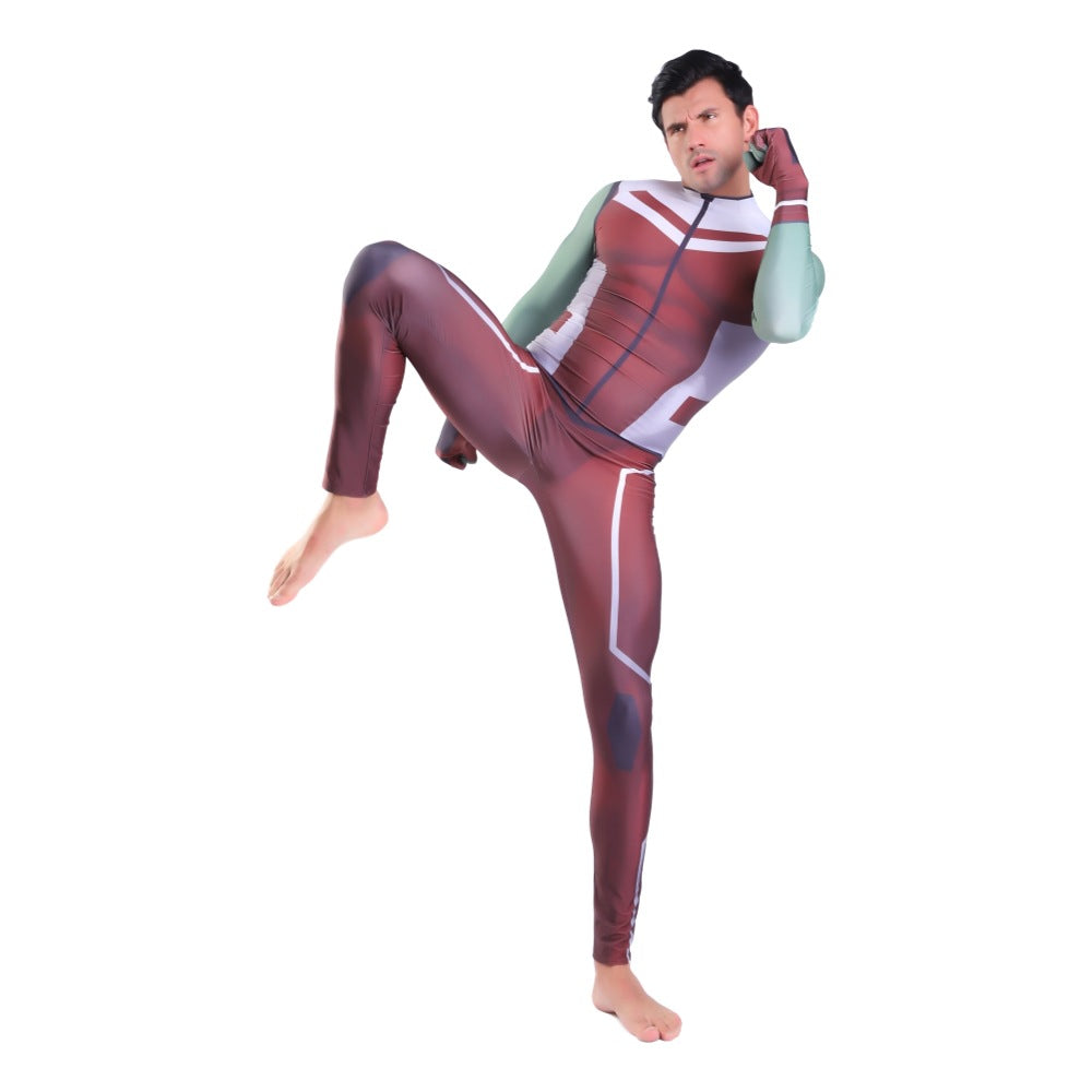 Justice Mother Tiger Alliance Halo Earth Power Hero Cosplay Costume for Adults and Children - Halloweez