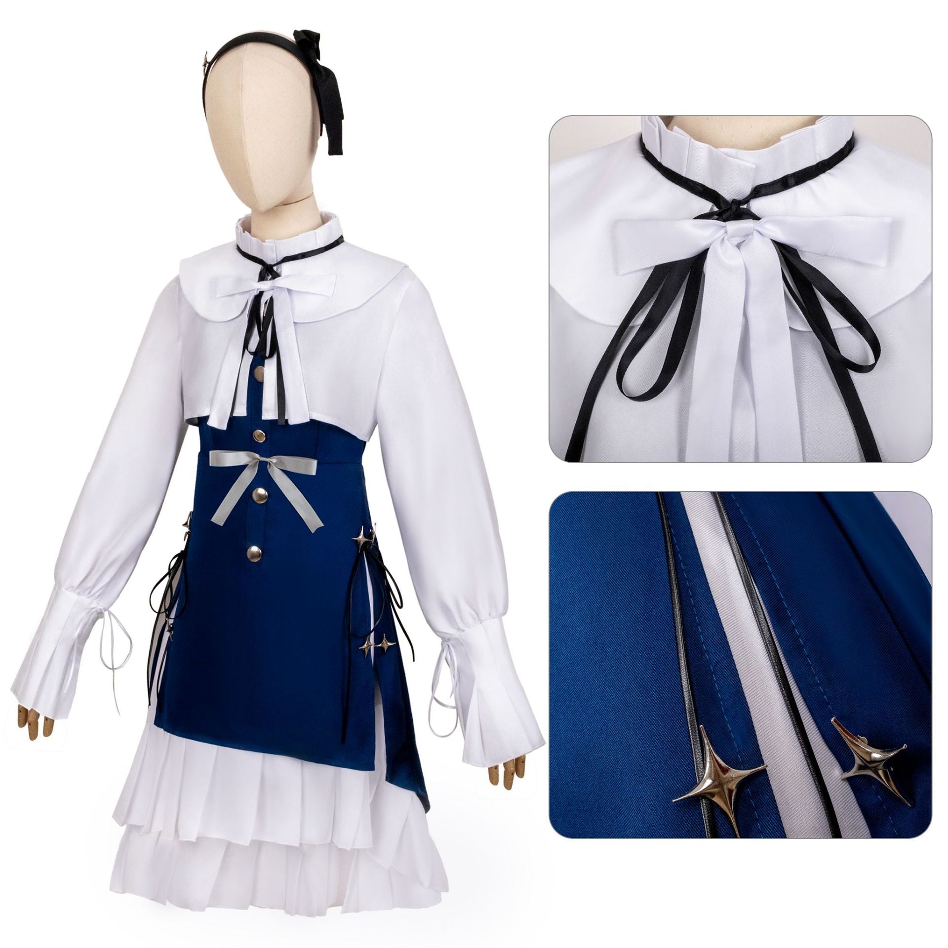 Arknights Liu Ying Shuo Jin Collaboration Amiya Cosplay Costume for Women - Halloweez