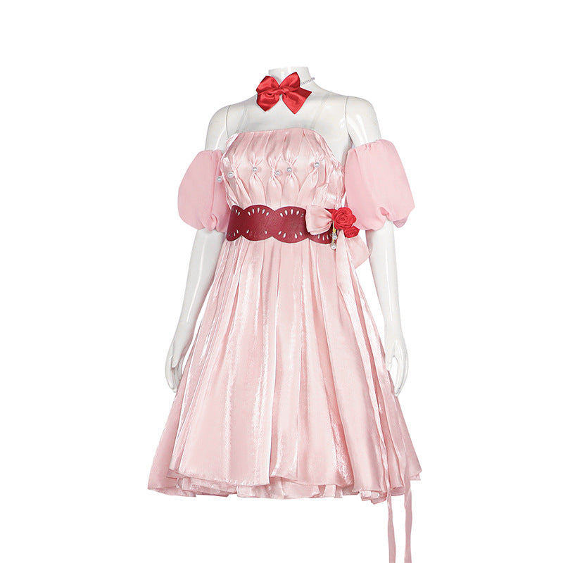 Gospel Warrior Asuka Flower Language & Rei Ayanami School Uniform Cosplay Costume - Neon Genesis Evangelion Anime Dress