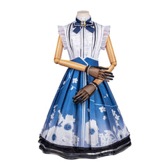 2D Anime Infinite Warmth Flying Flower's Memory Light Cosplay Costume for Women - Halloweez