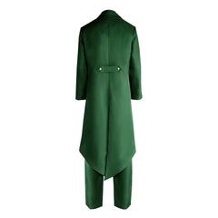 Medieval Gothic Tailcoat Cosplay Costume for Magician Stage Performance