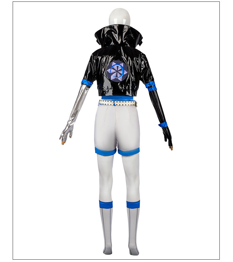 Marvel Contest 2D Anime Cosplay Costume - Ice Moon Flower Snow for Female - Halloweez