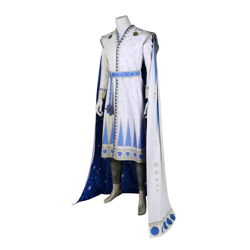 Costume de Roi Magnifico d'Halloween - Cape, robe et ceinture élégantes pour hommes pour Halloween