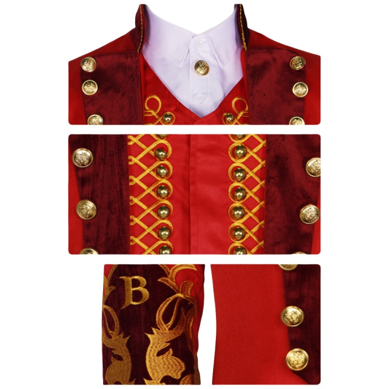 The Greatest Showman P.T. Barnum Cosplay Costume for Halloween and Performance