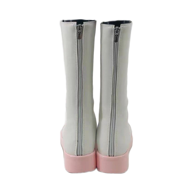 Genshin Impact Paimon Cosplay Shoes for Anime Conventions and Performances - Halloweez