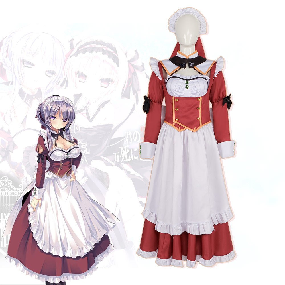 Mia Cosplay Costume from The House in Fata Morgana - Premium Quality Maid Outfit