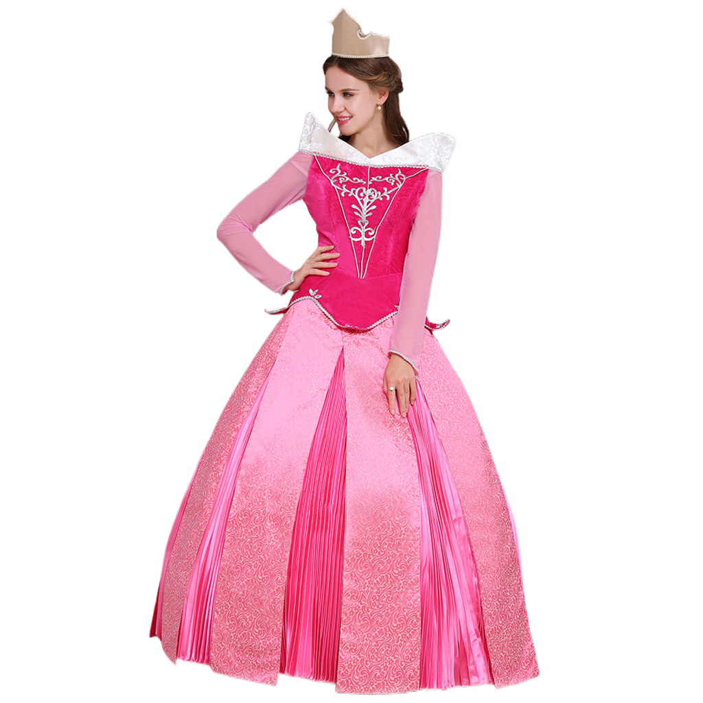 Disney Sleeping Beauty Princess and Prince Cosplay Costume Series | Aurora & Prince Phillip Couple Outfits - Coscosmos