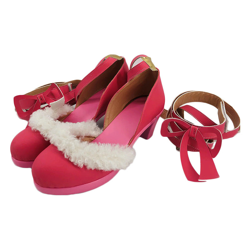 Aikatsu! Ichigo Hoshimiya Aurora Kiss Cosplay Shoes for Anime Fans - Halloweez