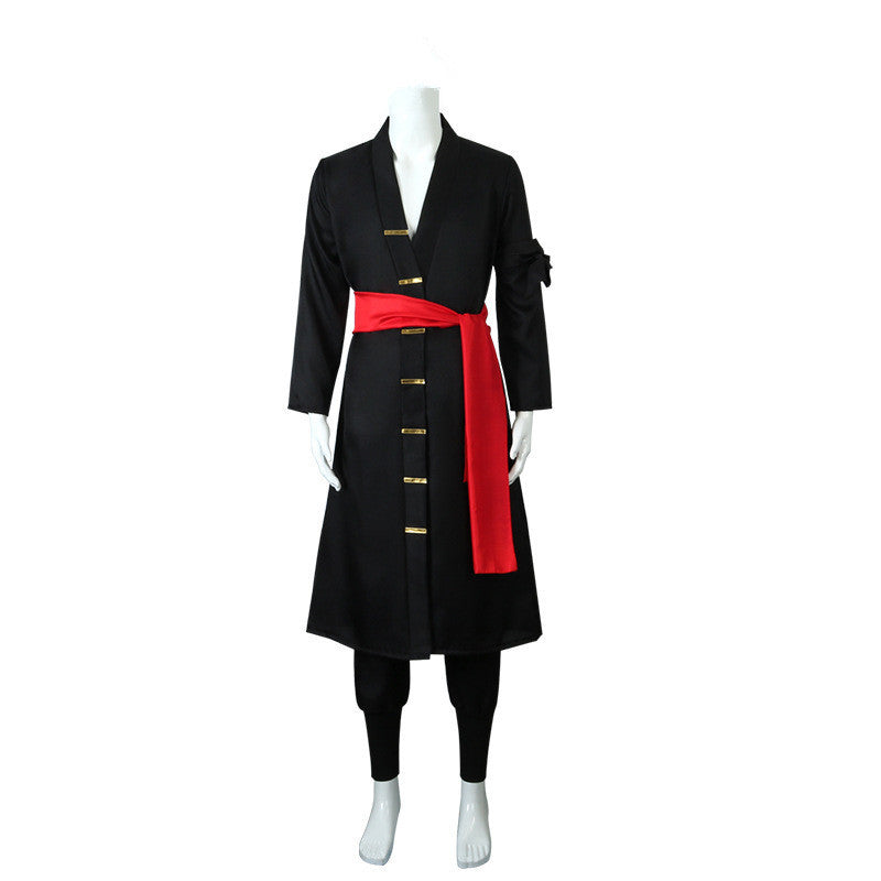 One Piece Roronoa Zoro Wano Country Cosplay Costume - Premium Quality Anime Cosplay Outfit - Halloweez