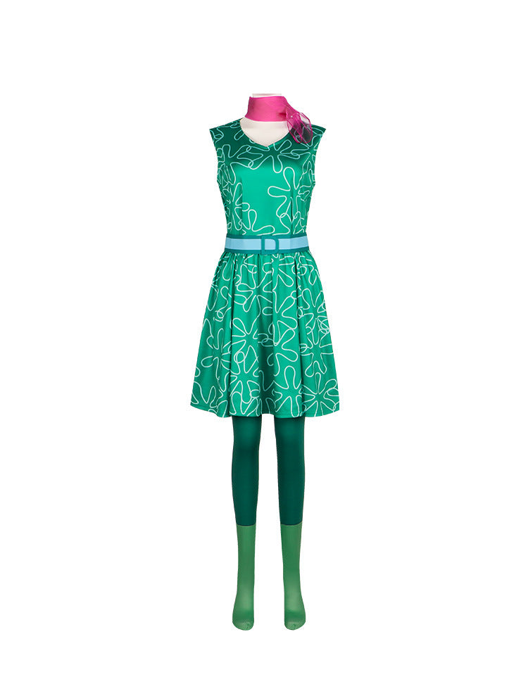 Inside Out 2 Joy and Disgust Cosplay Costume for Kids - LYXZY0705245