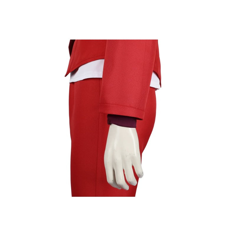 Halloweez Charlie Morningstar Cosplay Costume - Red Suit for Halloween