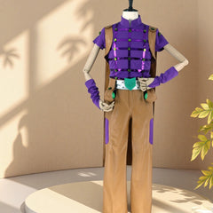 JOJO's Bizarre Adventure Part 7: Steel Ball Run Gyro Zeppeli Cosplay Costume Full Set for Men and Women