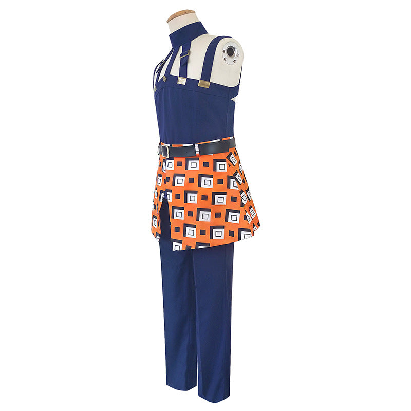 JOJO's Bizarre Adventure COS Costume Golden Wind Narancia Ghirga Cosplay Outfit - Halloweez
