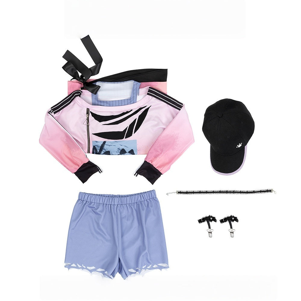 Project SEKAI Mizuki Akiyama Cosplay Costume - PJSK Anime Outfit for Women - Halloweez