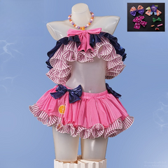 Azusa Swimsuit Blue Archive Cosplay Costume, Custom Outfit for Comic Con & Halloween