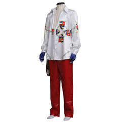 Halloweez Adult Men's Cosplay Fox Costume | Battle Uniform Shirt & Pants - Halloweez