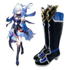 Honkai: Star Rail Jingliu Cosplay Shoes for Anime Conventions and Performances - Halloweez