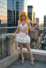Panty & Stocking with Garterbelt Panty Anarchy Cosplay Costume Full Outfit for Anime Fans - Halloweez