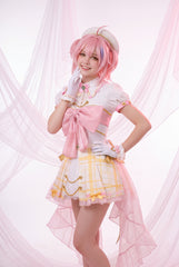 Virtual Idol Ace Taffy Semi-Upgraded Idol Outfit, Classic VTuber Character Performance Costume for Cosplay Party - Halloweez