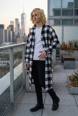 Tokyo Manji Gang Manjiro Sano Cosplay Costume - Long Sleeve Plaid Shirt for Anime Fans - Halloweez