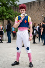 Hunter × Hunter Hisoka Cosplay Costume Anime Role Play Outfit Full Set In Stock - Halloweez