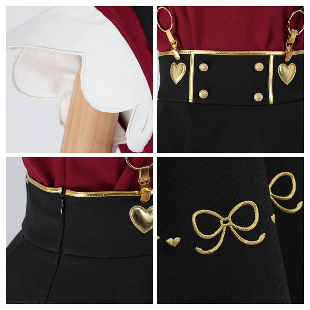 Needy Streamer Overload KAngel Casual Outfit Cosplay Costume for Streamer Fans - Halloweez