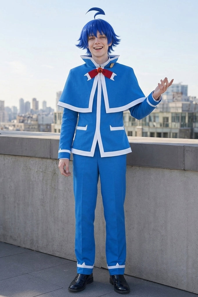 Welcome to Demon School! Iruma-kun Iruma Suzuki Demon School Uniform Cosplay Costume Full Set - Halloweez