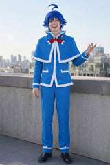 Welcome to Demon School! Iruma-kun Iruma Suzuki Demon School Uniform Cosplay Costume Full Set - Halloweez