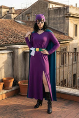 Batman Purple Catwoman Cosplay Costume Outfit for Halloween Role Play Cross-Border Stock - Halloweez