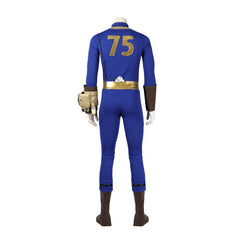 Halloweez Vault 75 Cosplay Jumpsuit with Armor for Halloween - Halloweez