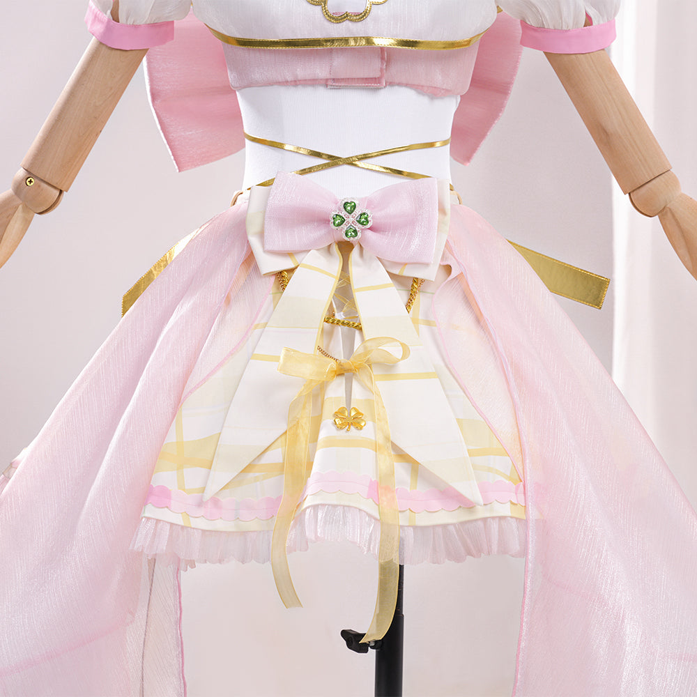 Virtual Idol Ace Taffy Semi-Upgraded Idol Outfit, Classic VTuber Character Performance Costume for Cosplay Party - Halloweez