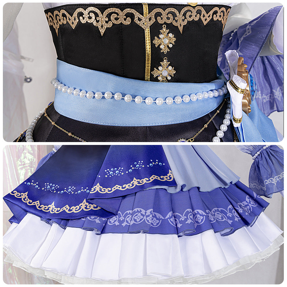 BanGDream RAISE A SUILEN Asahi Rokka 2D Cosplay Anime Game Costume for Cosplay Enthusiasts - Halloweez