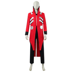 Official Sonic 3 Dr Eggman Costume Red Jacket Set
