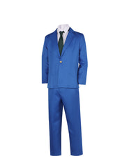 Detective Conan Kudo Shinichi Mouri Ran Cosplay Costume Full Set - High School Uniform - Halloweez