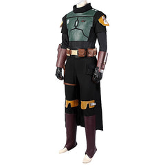 Halloweez Star Wars Boba Fett Full Set Cosplay Costume - Authentic Halloween Outfit for Enthusiasts