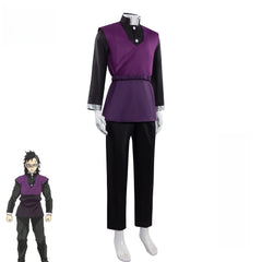 Demon Slayer Shinazugawa Genya Cosplay Outfit, Customizable, Anime Costume