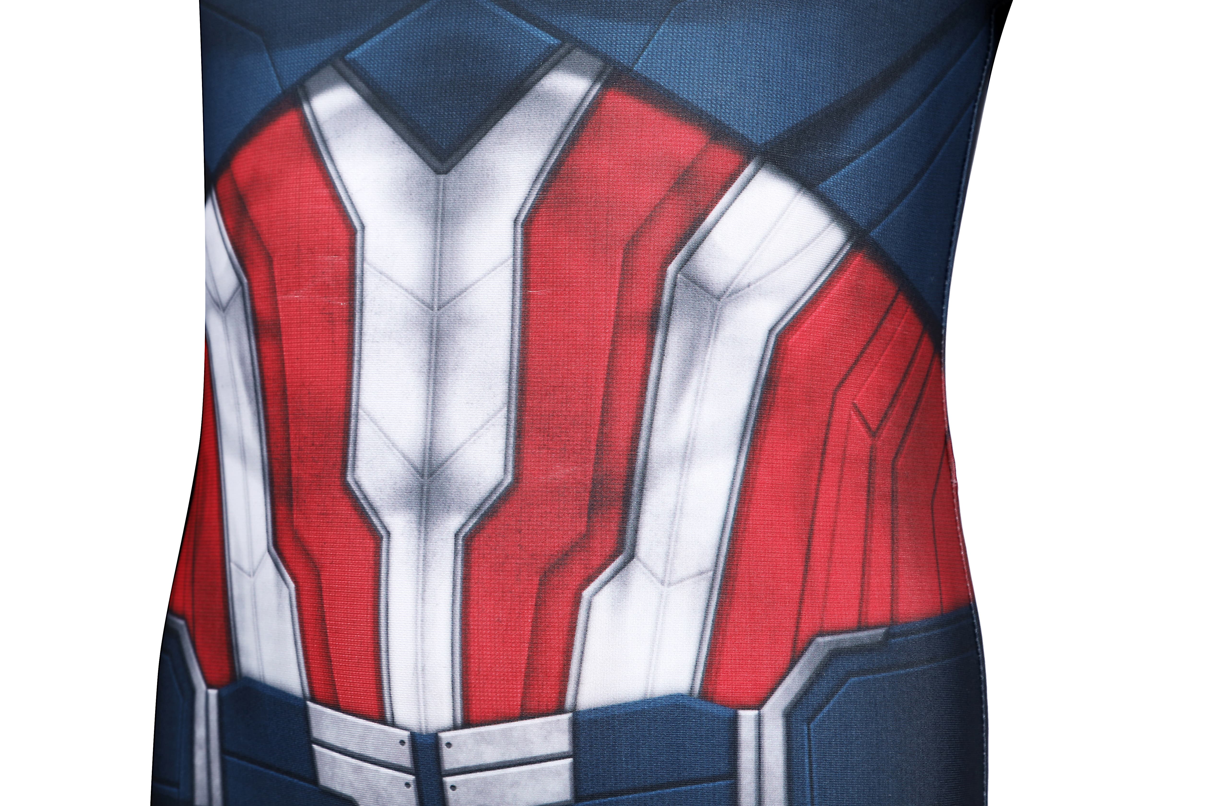 New Captain America Cosplay Costume for Kids - J24017FA-KID - Halloweez