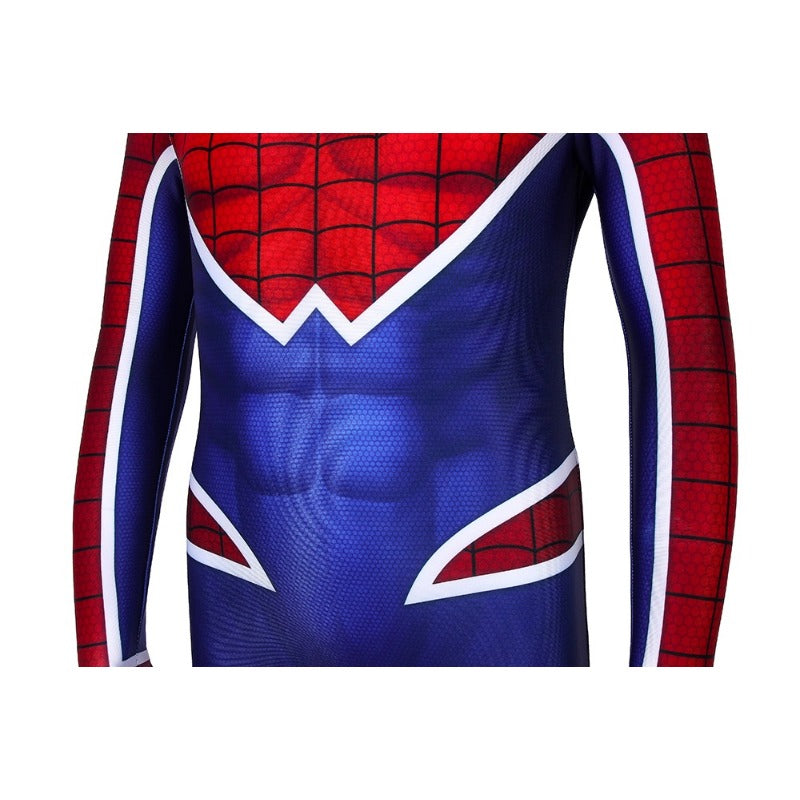 Halloweez Spider-Man Costumes - Kids Spider-Man Punk Suit Cosplay Outfit