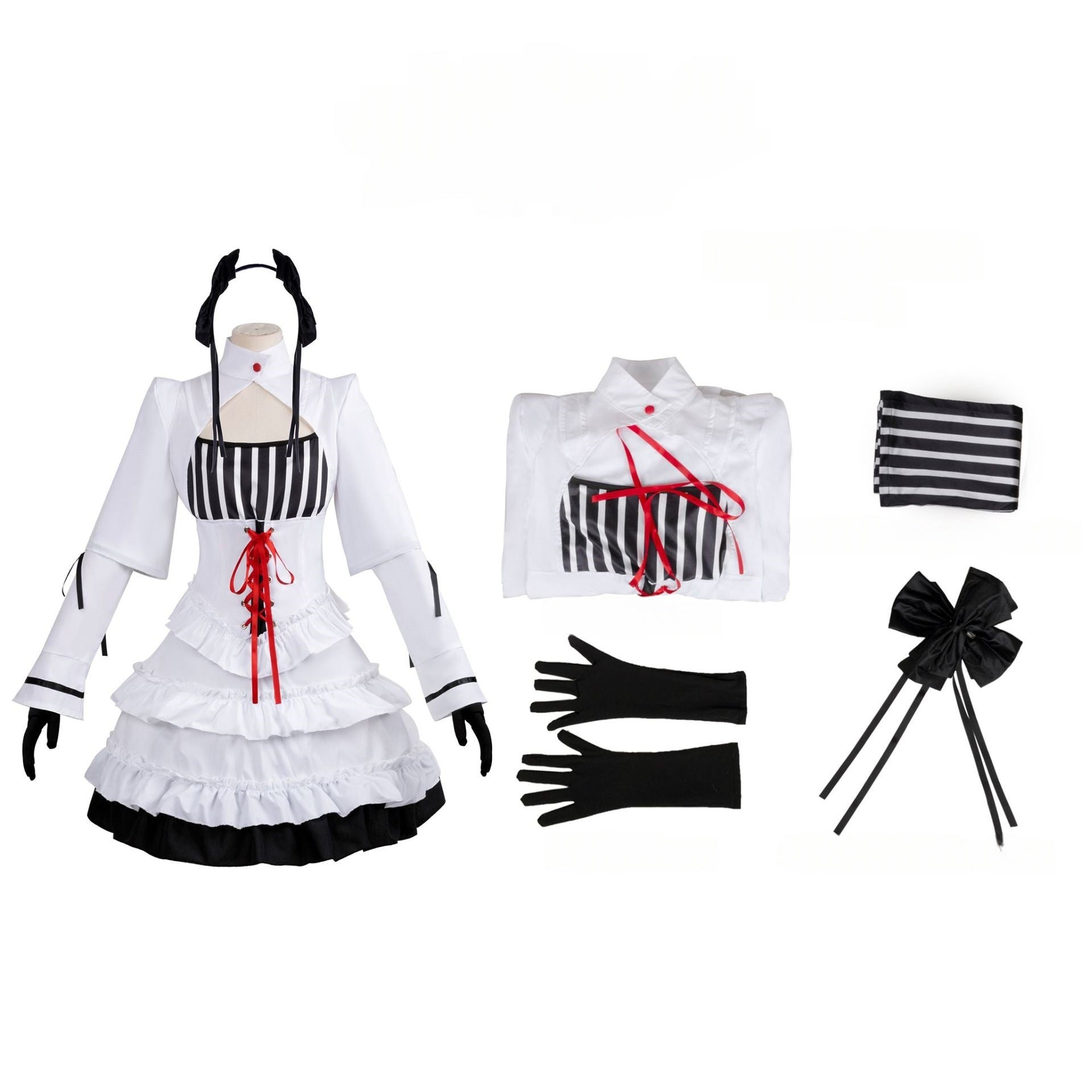 Neon Genesis Evangelion Asuka Langley Soryu Cake Dress Cosplay Costume - Halloweez