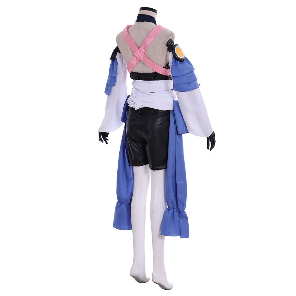 Disfraz de Halloween de Kingdom Hearts Birth By Sleep Aqua | Colección de cosplay de juegos premium