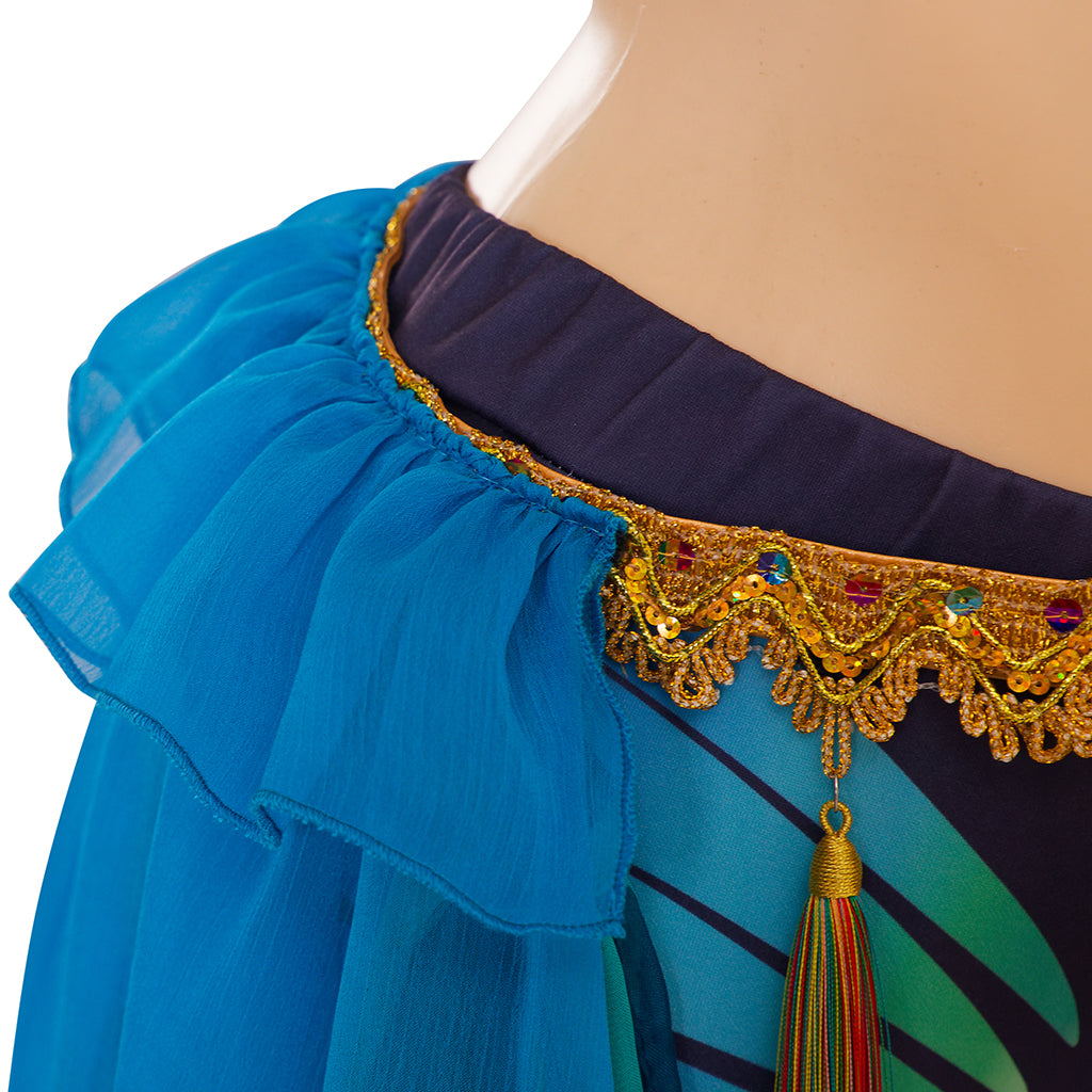 Britney Spears Inspired Blue Dance Costume for Women | Halloweez Cosplay - Halloweez