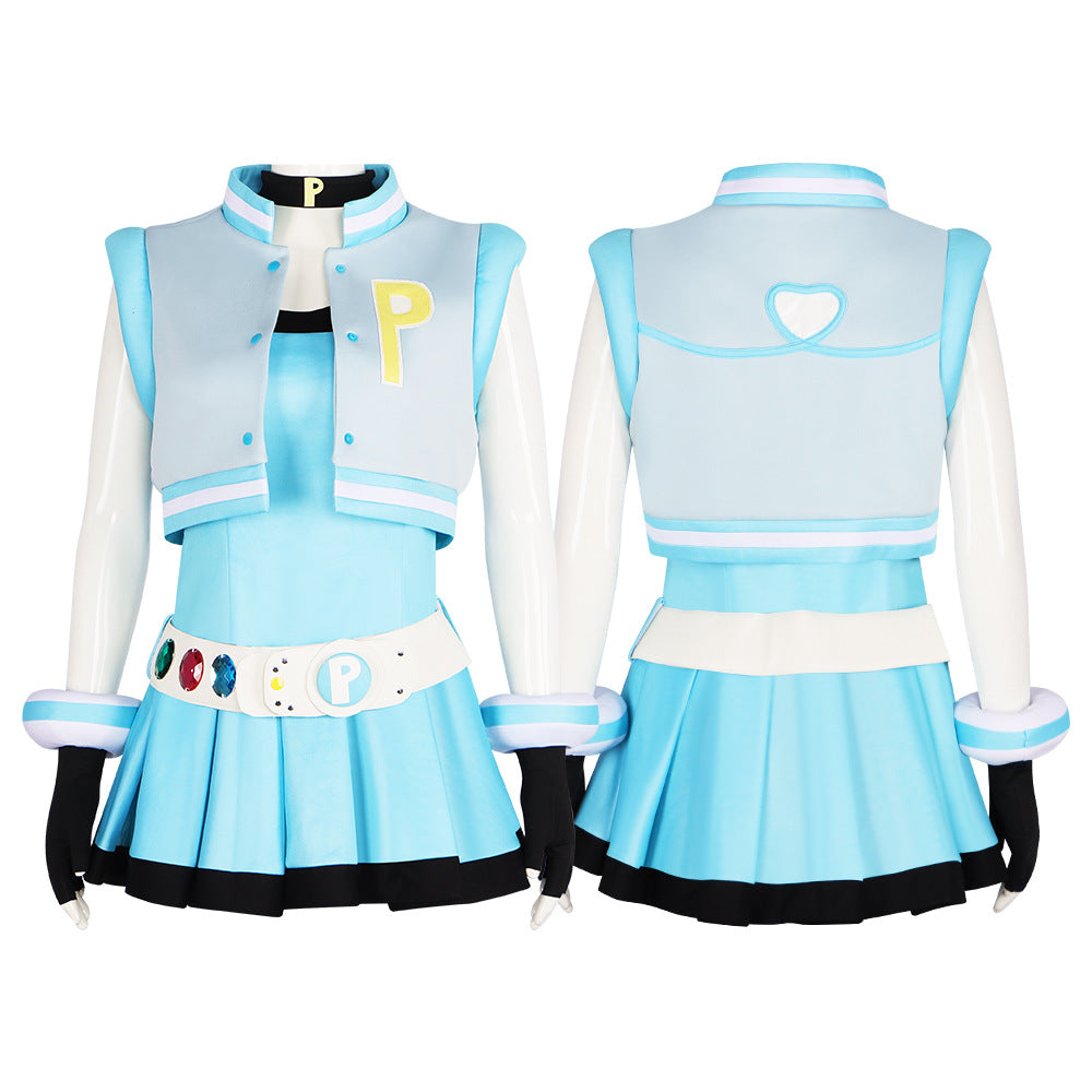 PowerPuff Girls Z Hyper Blossom Cosplay Costume - Anime Role Play Outfit