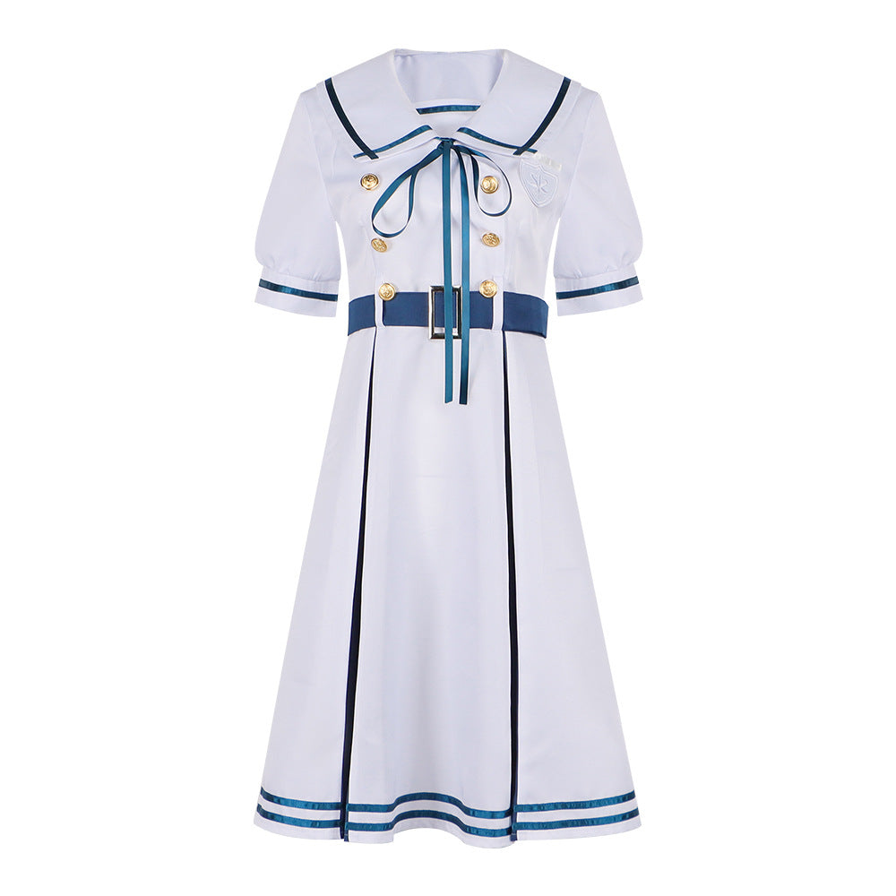 Wakaba Mutsumi Cosplay Costume BanG Dream! Ave Mujica Anime School Uniform JK Outfit - Halloweez