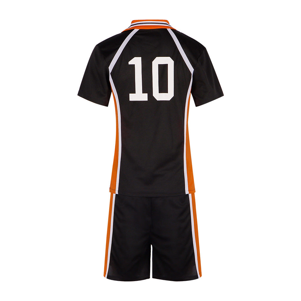 Volleyball Boy cosplay Karasuno High School No.10 jersey Hinata Shoyo cosplay anime role-playing costume
