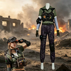 Delta Action Delina Cosplay Costume, Custom Outfit for Comic‑Con & Halloween