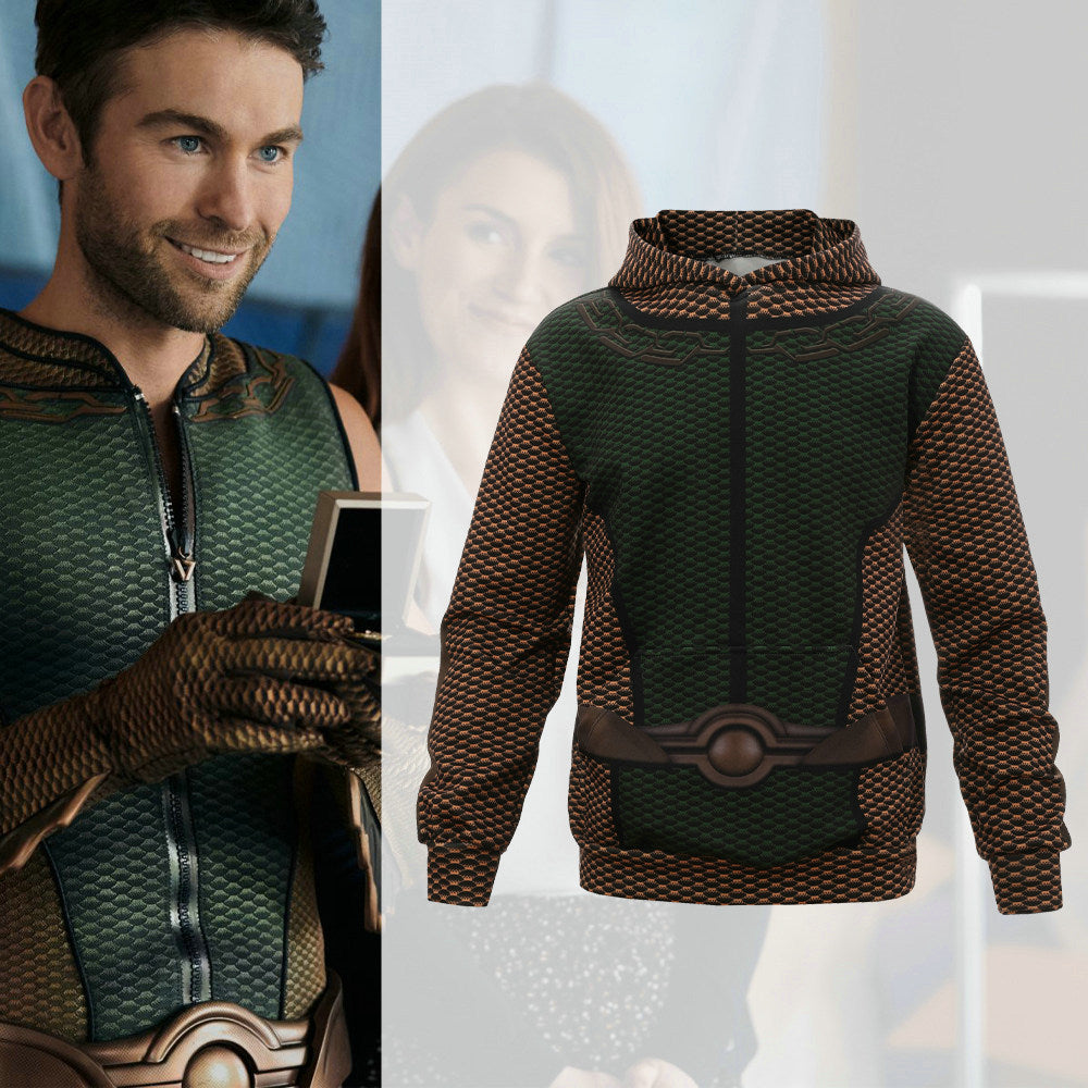 The Boys Cosplay Costume Homelander The Deep Starlight Hoodie for TV Show Fans - Halloweez