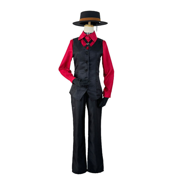 Bungo Stray Dogs BEAST Nakahara Chuuya IF Line Cosplay Costume Slim Waist Full Set Daily Outfit - Halloweez