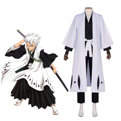 Bleach Ichigo Kurosaki Cosplay Costume - Death God Outfit with Haori for Halloween and Anime Events