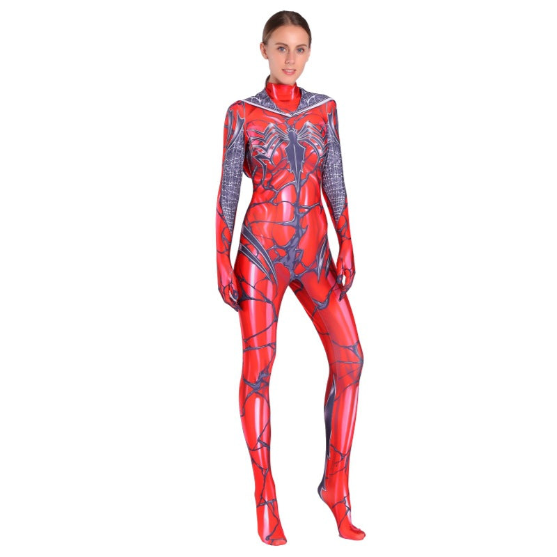 Spider-Gwen Cosplay Costume for Kids and Adults - Halloween Performance Suit - Halloweez