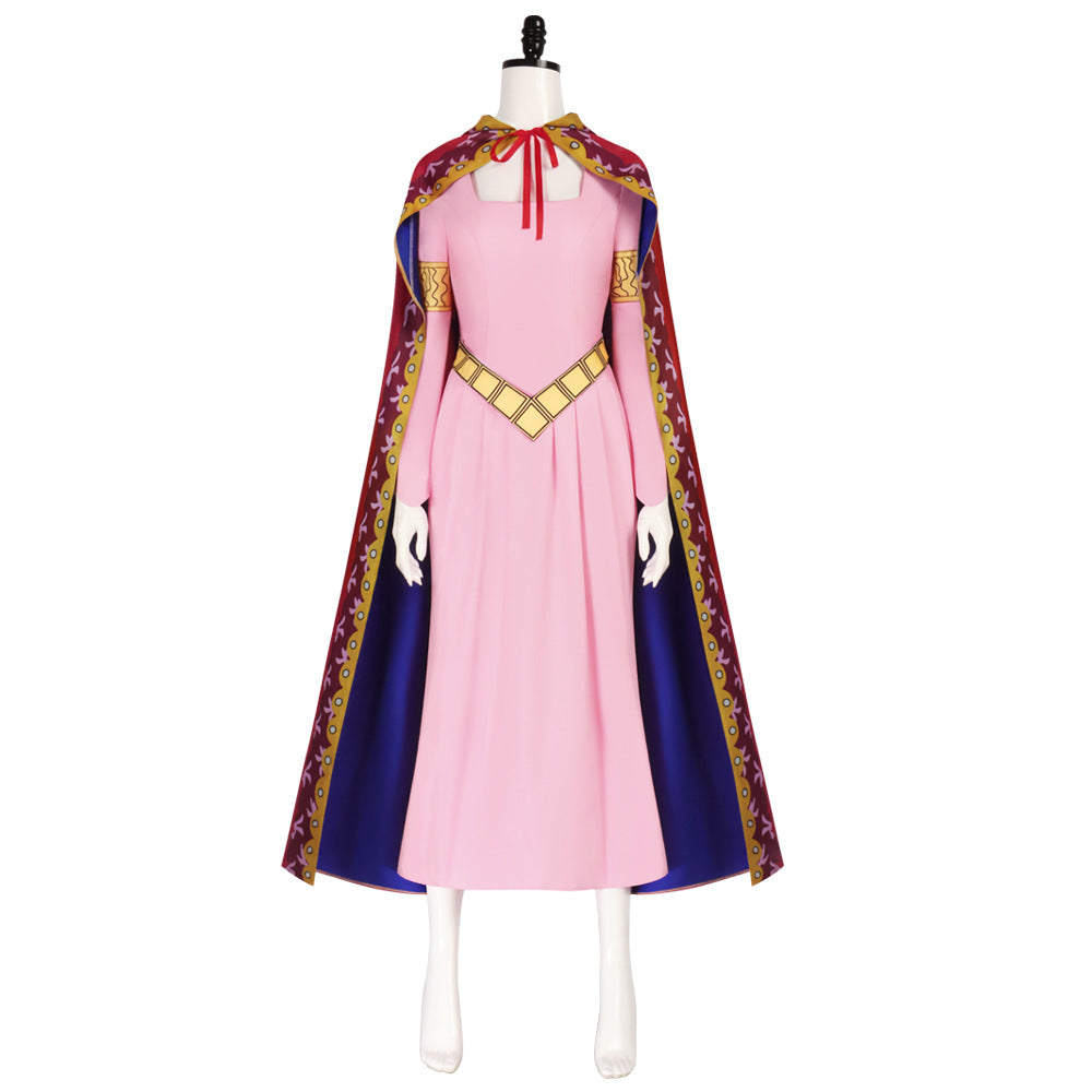 One Piece Princess Vivi Cosplay Costume - Anime Cosplay Outfit for Women, Complete Set for Conventions and Roleplay